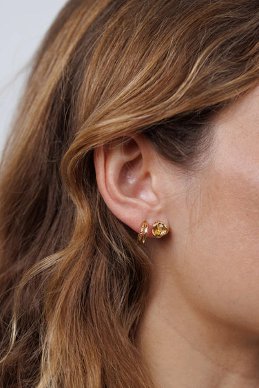 Petite Knot - Gold Earrings | JaxKelly