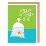 Goldfish New Home - Greeting Card | Apartment 2 Cards