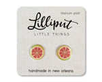 Grapefruit Earrings | Lilliput Little Things