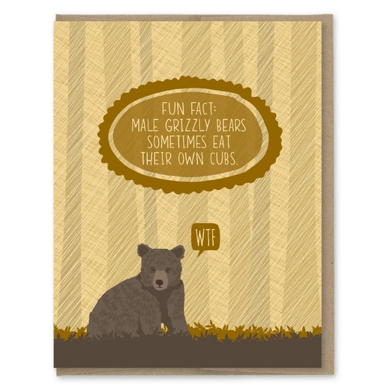 Grizzly Dad - Greeting Card | Modern Printed Matter