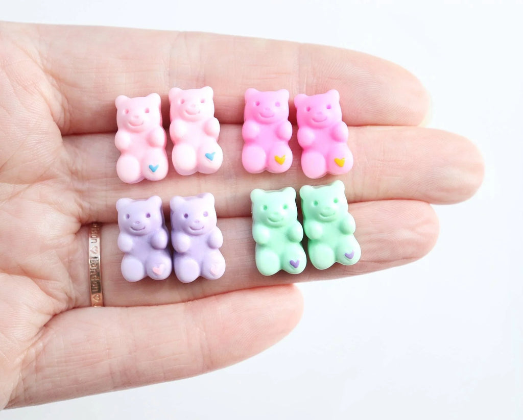 Gummy Bears - Metal Free Hypoallergenic Earrings | Pretty Ears
