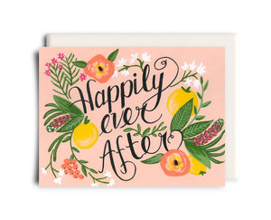 Happily Ever After - Wedding Greeting Card | Inkwell Cards