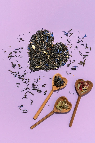 Hand-Carved Heart Tea Spoon