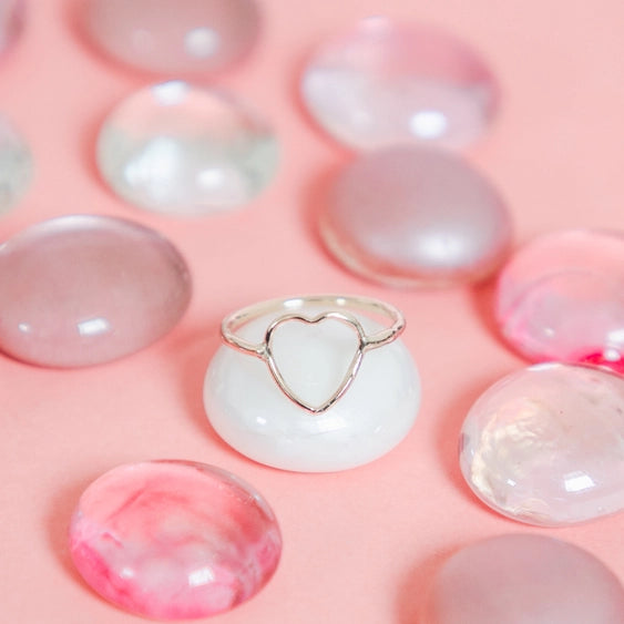 Heart - Gold-Fill Stacking Ring | Mineral and Matter