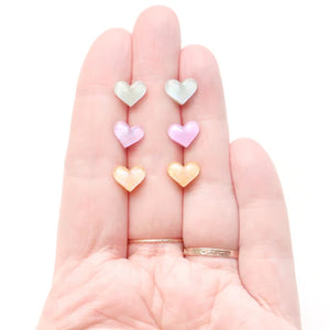 Heart - Metal Free Hypoallergenic Earrings | Pretty Ears