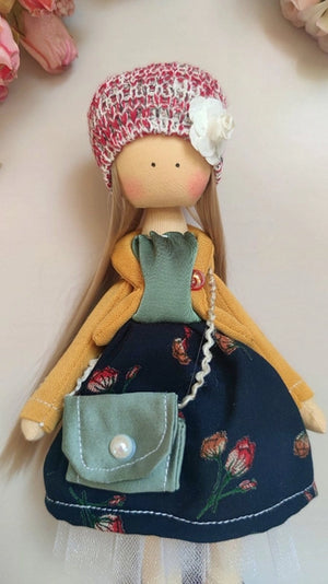 Heirloom Cloth Rag Doll