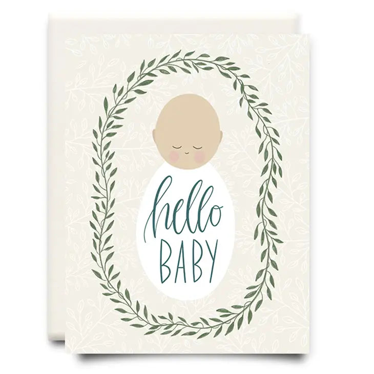 Hello Baby - Greeting Card | Inkwell Cards