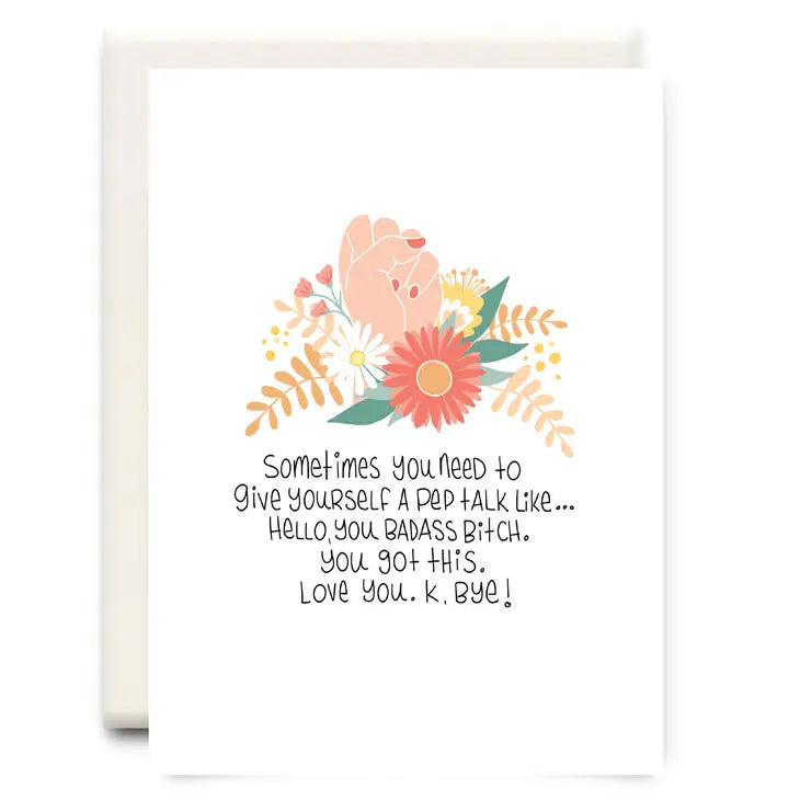 Hello You Badass Bitch - Greeting Card | Inkwell Cards