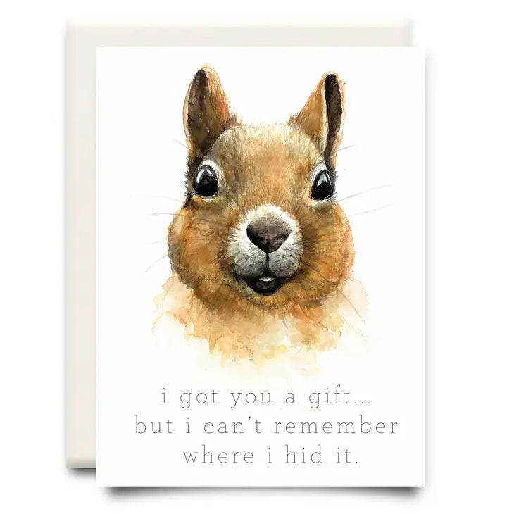 Hidden Gift - Greeting Card | Inkwell Cards