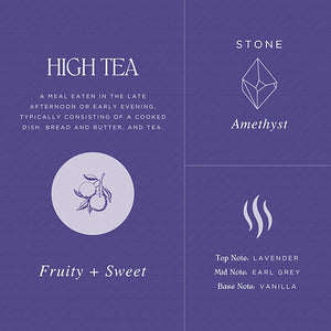 High Tea - Whiskey Glass Candle | AuraTae