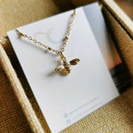 Honey Bee Necklace | Over The Moon