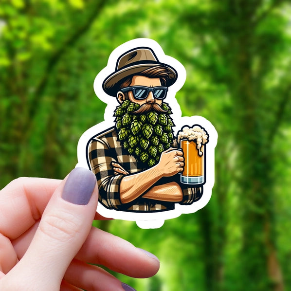 Hop Beard - Sticker | Mimic Gaming Co