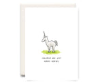 Horny Horses | Greeting Card