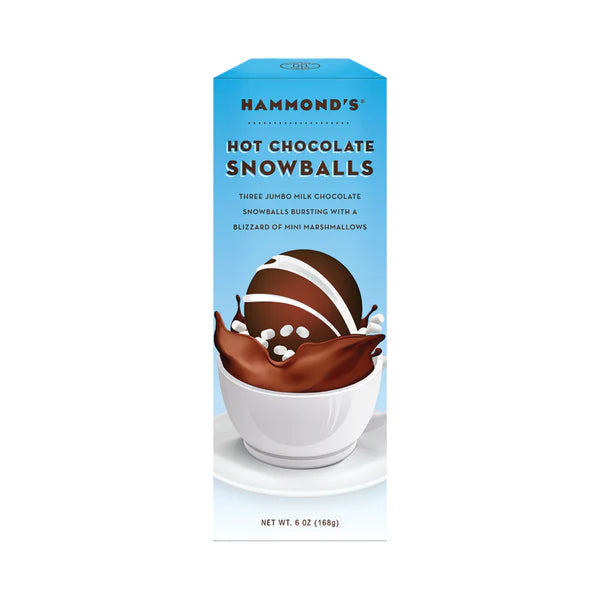 Hot Chocolate Snowballs - Milk Chocolate | Hammond's Candies