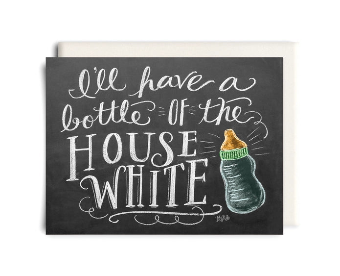 House White - Greeting Card | Inkwell Cards