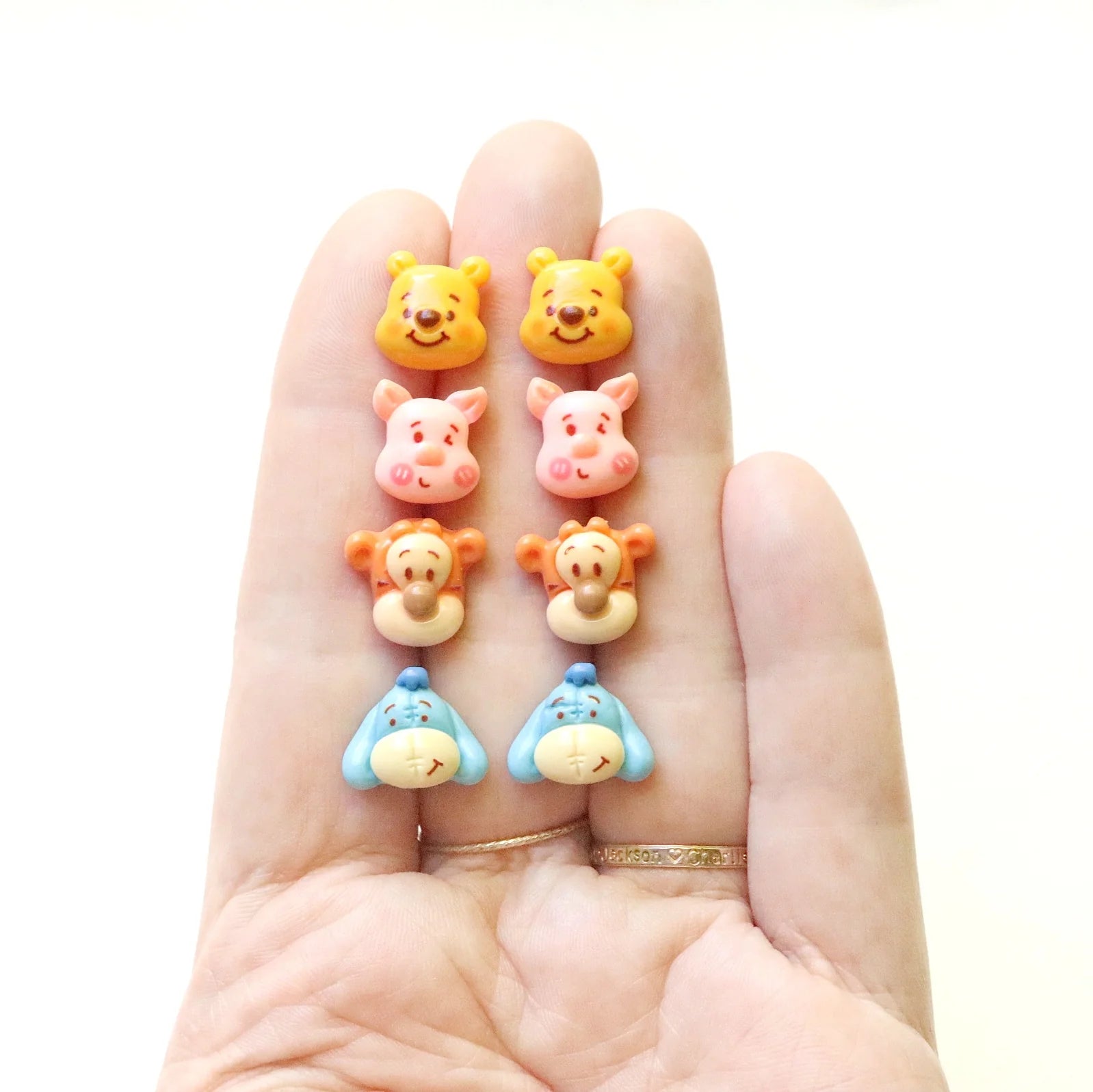 Hunny Bear & Friends - Metal Free Hypoallergenic Earrings | Pretty Ears