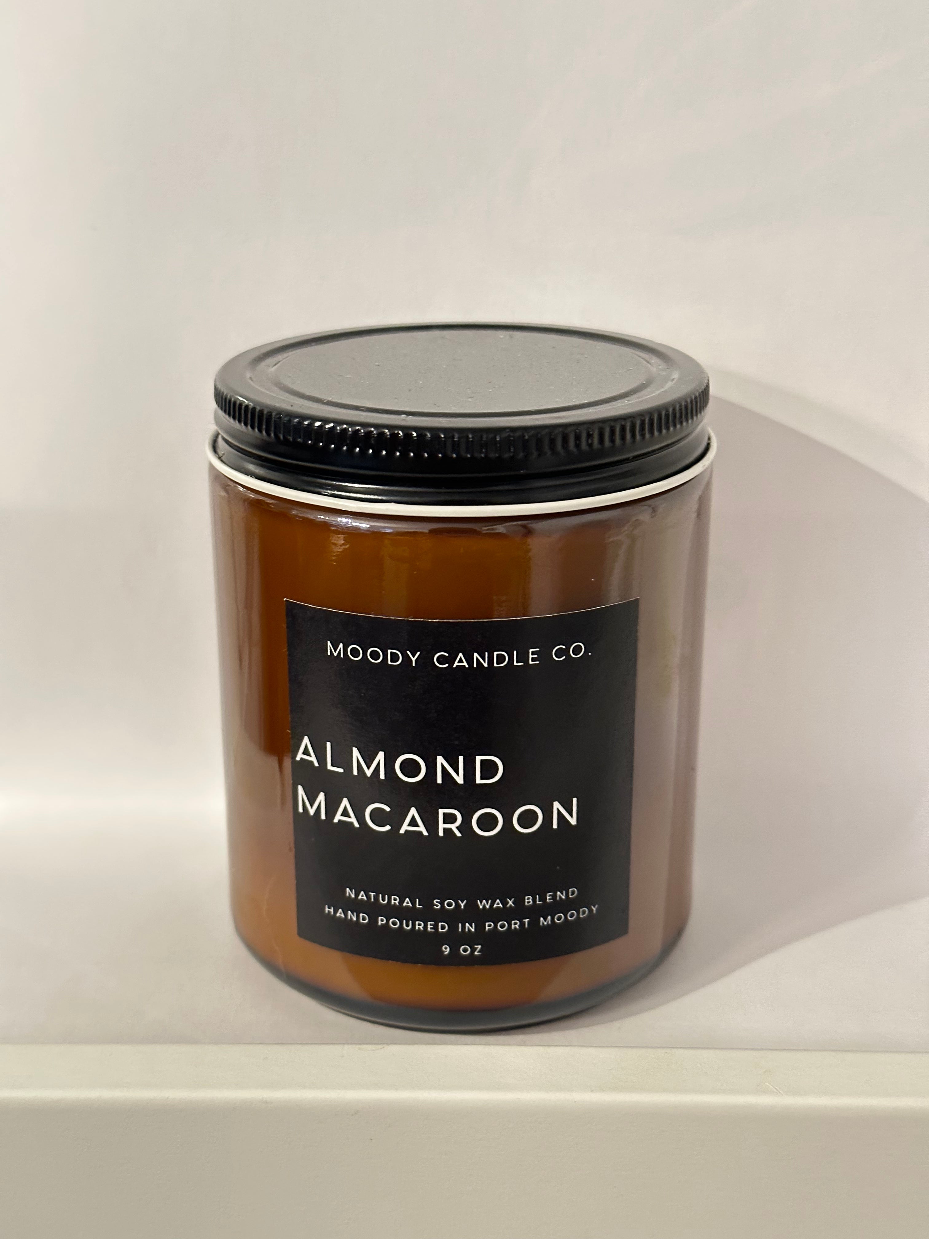 Almond Macaroon - Glass Jar Candle | Moody Candle Co