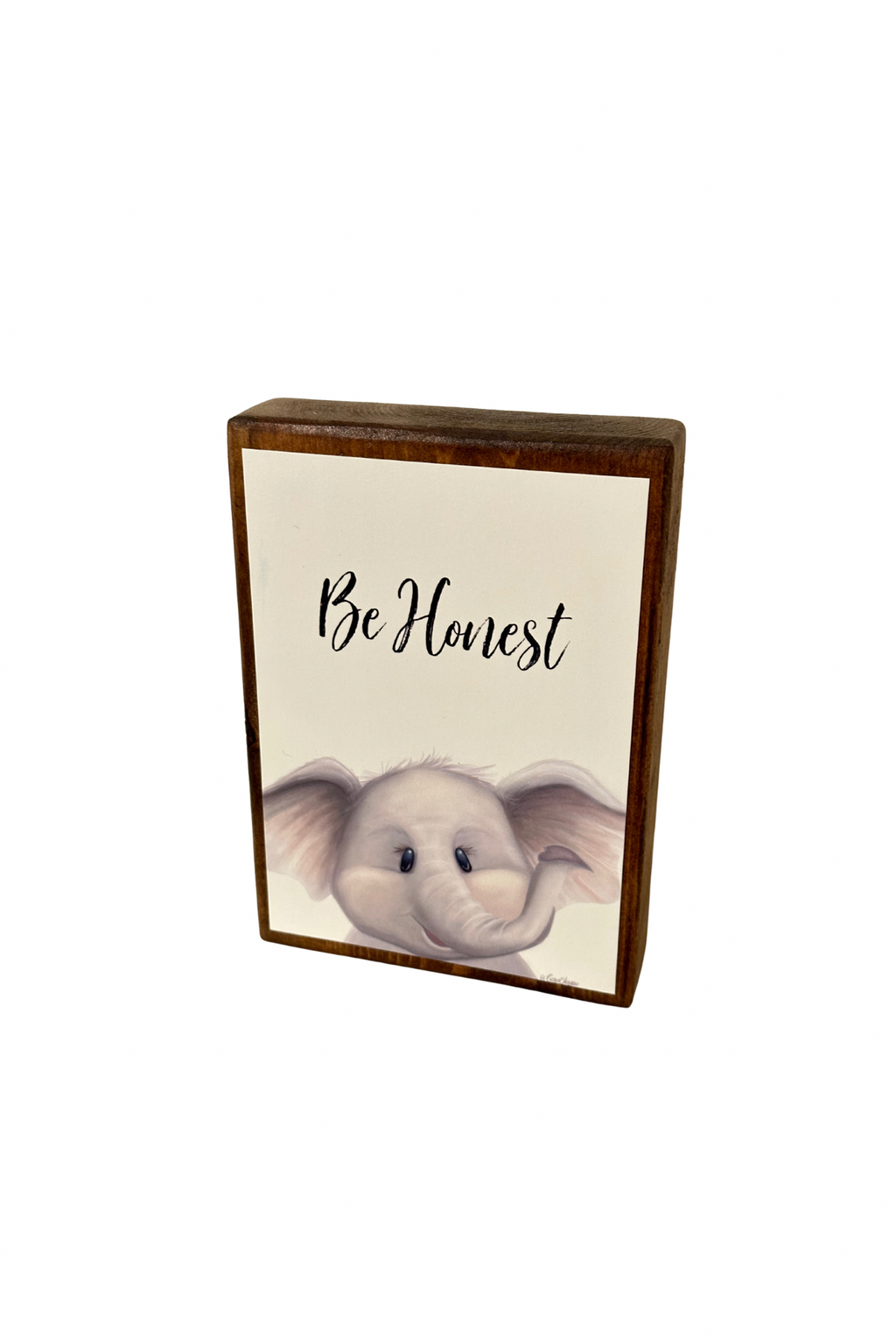 Be Honest Elephant - Shelf Sitter | CC Crafts