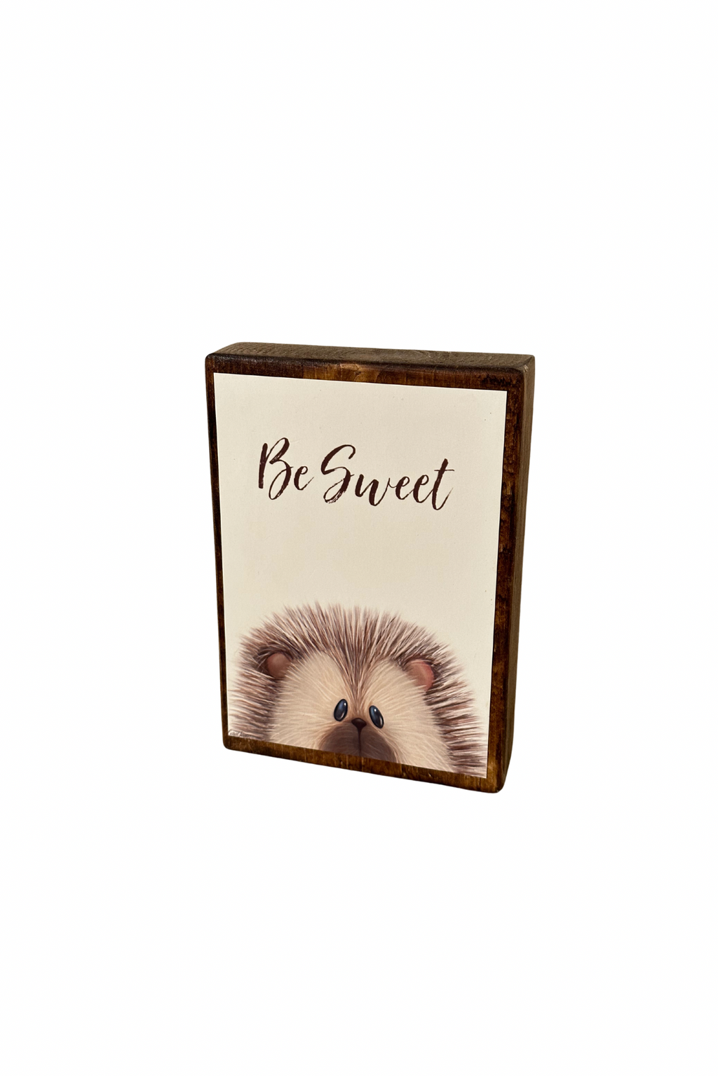 Be Sweet Hedgehog - Shelf Sitter | CC Crafts