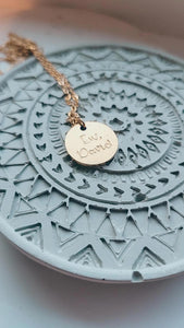 Ew David - Disc Necklace | Reign and Cash