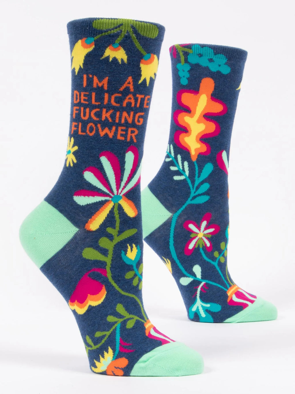 I'm A Delicate Fucking Flower | Womens Socks