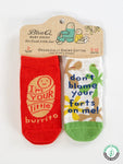 I'm Your Little Burrito/ Don't Blame Your Farts On Me | Baby Socks