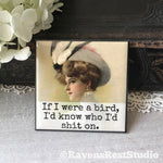 If I Were A Bird, I'd Know Who To Shit On | Fridge Magnet