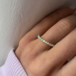 Indecisive - Opal & Amazonite Eternity Band | La Kaiser