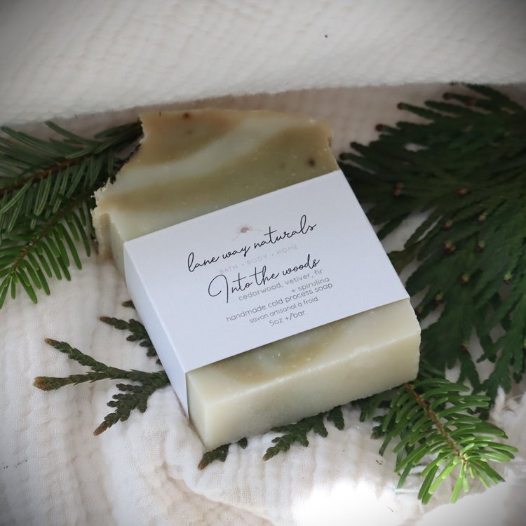 Into The Woods - Cold Process Soap Bar | Lane Way Naturals