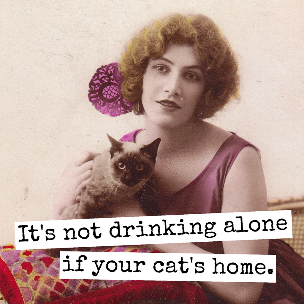 Giving A Fuck Doesn't Really Go With My Outfit - Fridge Magnet | Raven's Rest Studio