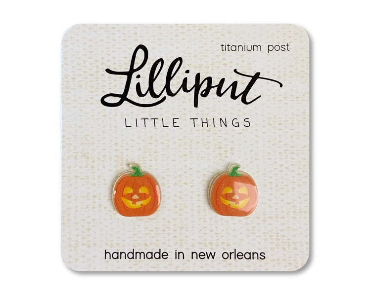 Jack-o-Lantern Earrings | Lilliput Little Things