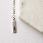 The Keiran - Tree Vertical Bar Necklace | Whimsy's Jewels