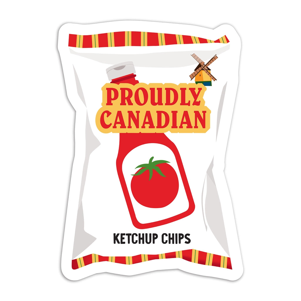Ketchup Chips | Sticker