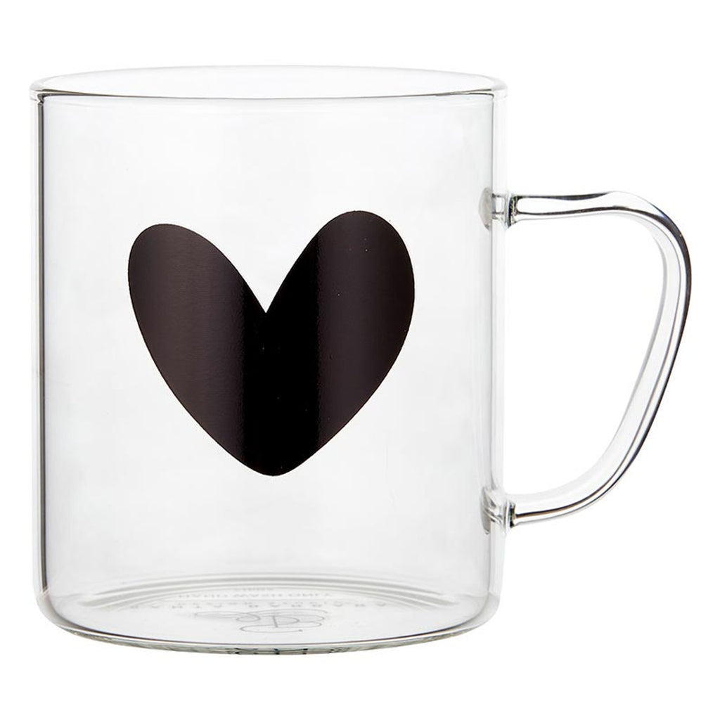 Heart | Glass Mug