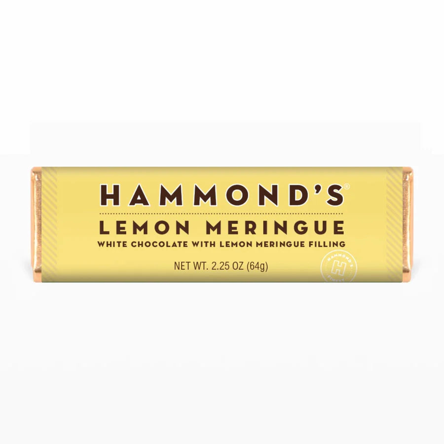 Lemon Meringue Chocolate Bar | Hammond's Candies