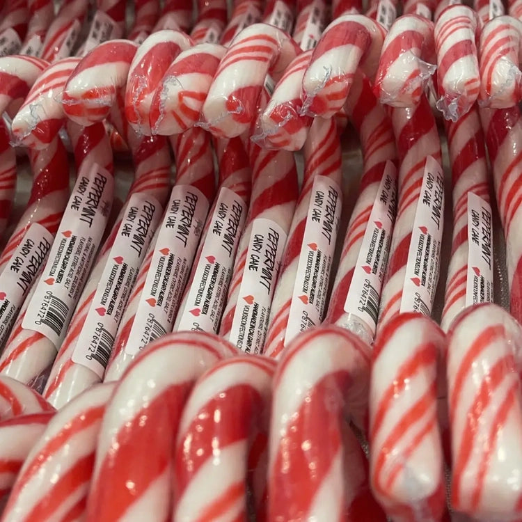 Assorted Flavours - Large Handmade Candy Canes | Volio's Confections