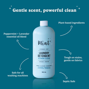 Liquid Laundry Detergent | Mint Cleaning