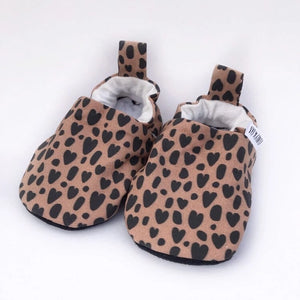 Leopard Heart Baby Shoes | Gus Kids Co.