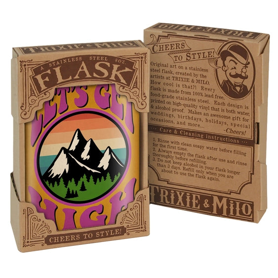 Let's Get High | Hip Flask