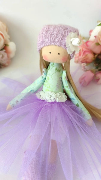 Lilac Ballerina Rag Doll