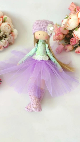 Lilac Ballerina Rag Doll