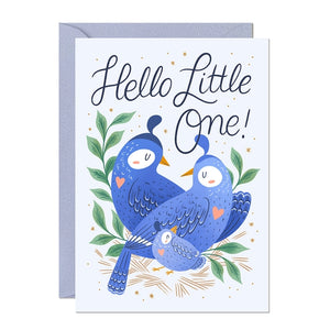 Hello Little One - Greeting Card | Ricicle Cards