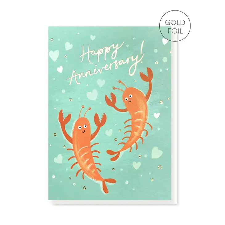 Anniversary Lobsters - Greeting Card |  Stormy Knight