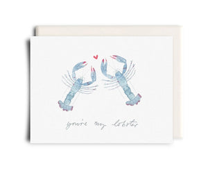 You're My Lobster - Greeting Card | Inkwell Cards