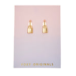 Lock Earrings | Foxy Originals