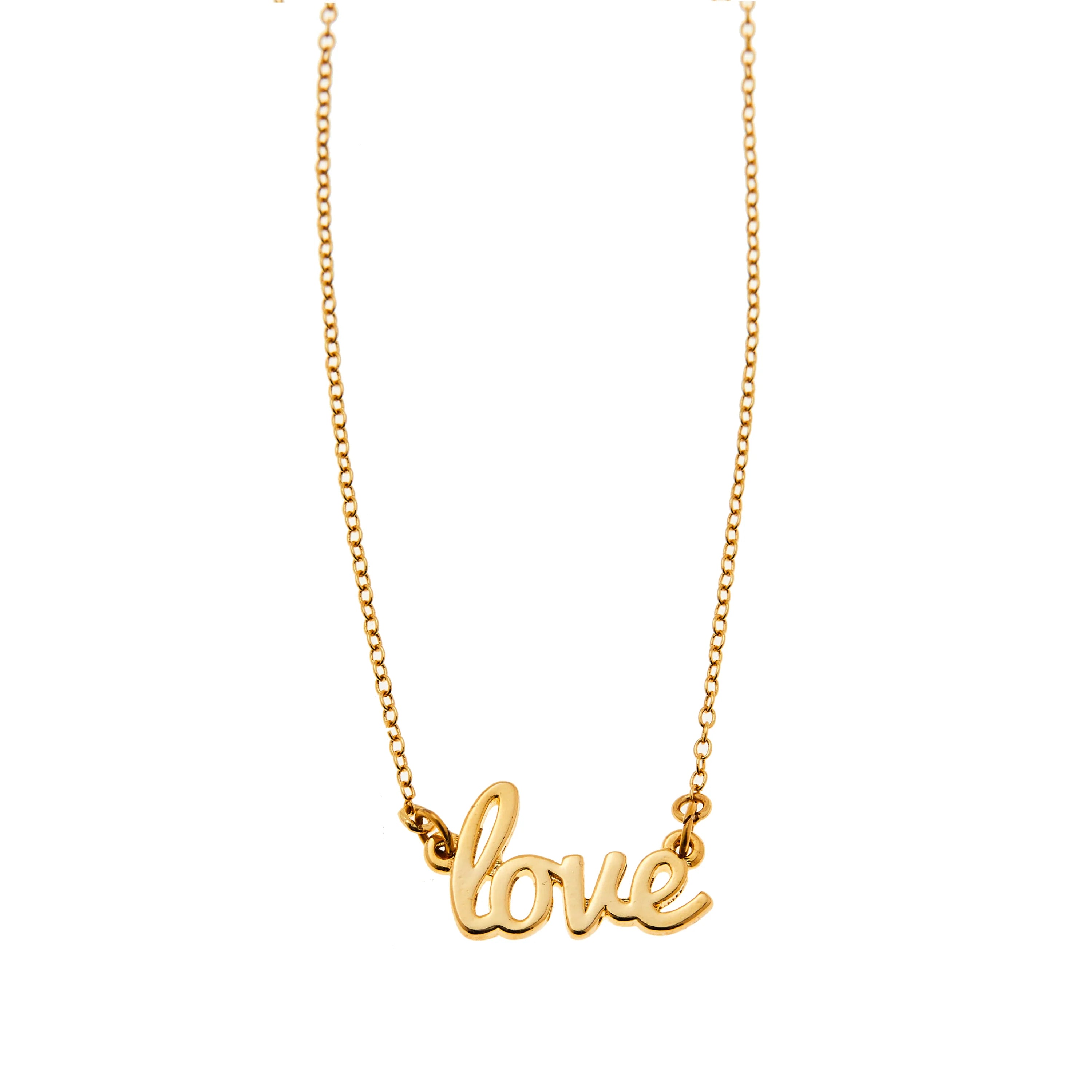 Love Script Necklace | Foxy Originals