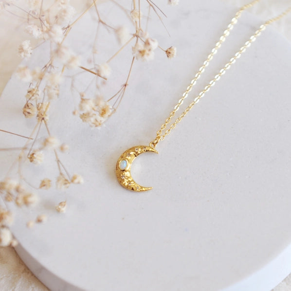 Lunar | Crescent Moon Necklace
