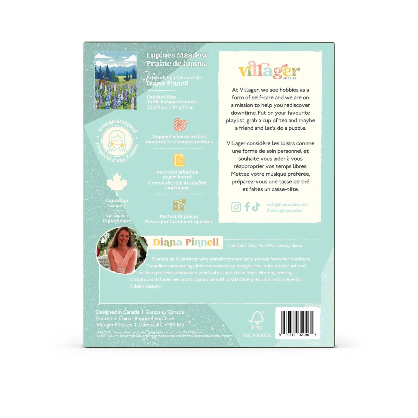 Lupines Meadow | 1000-Piece Puzzle