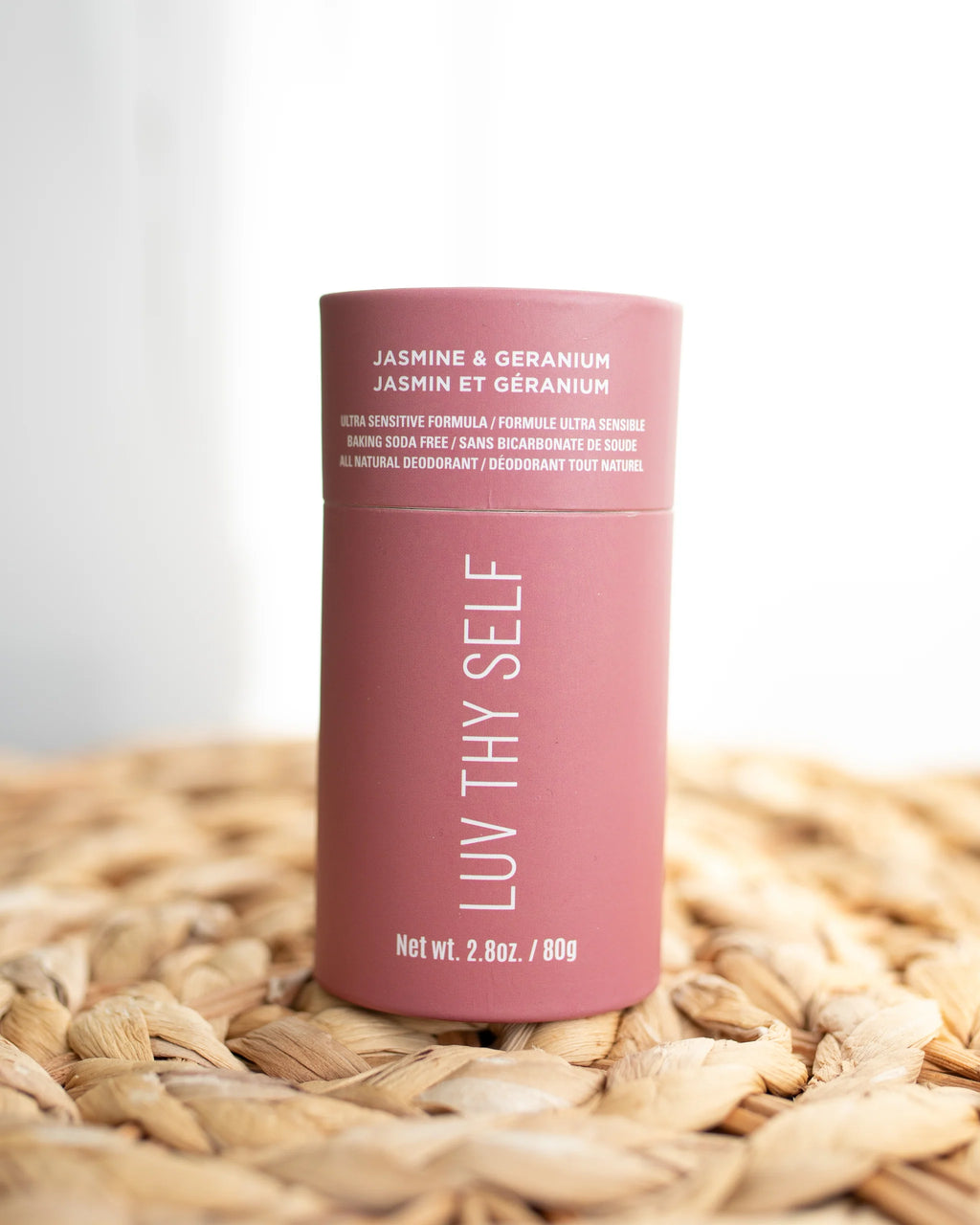 Luv Thy Self - Jasmine & Geranium | Natural Deodorant Stick