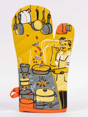 Man With A Pan | Oven Mitt